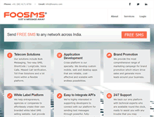 Tablet Screenshot of foosms.com
